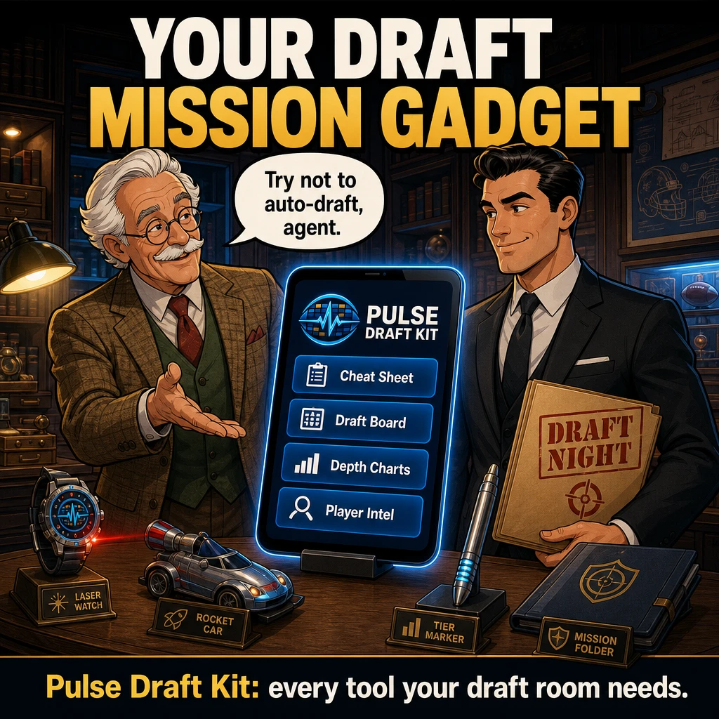 Your draft mission gadget — Pulse Draft Kit: every tool your draft room needs